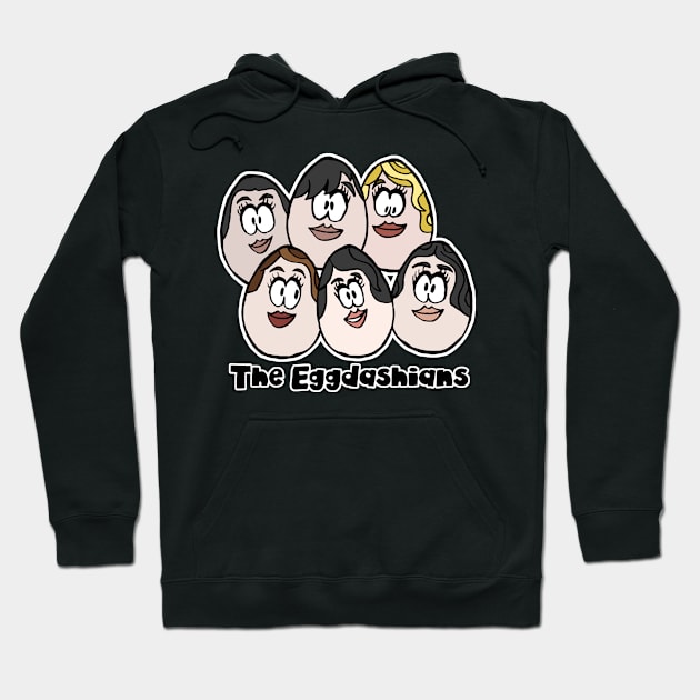 The Eggdashians - Can You Keep Up? Hoodie by GoodEggWorld